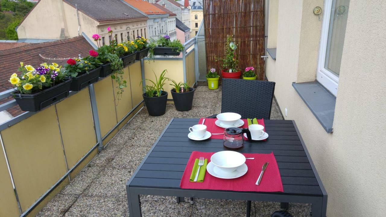 Appartement Visit Roof Terrace Morning Sun Wenen